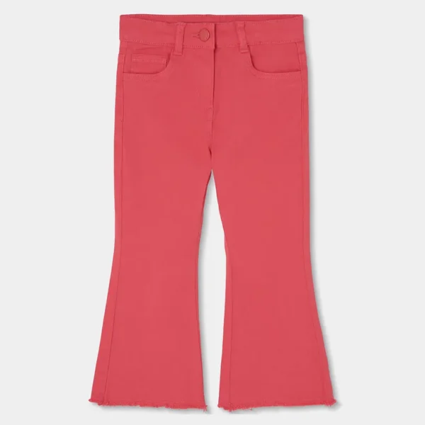 Pantalón sarga elástica de niña