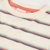 Camiseta punto listada de niño