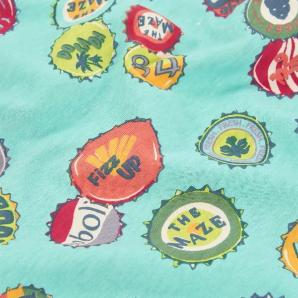 Camiseta punto estampada de niño