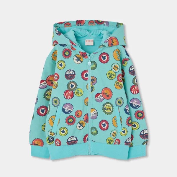 5231349864_a Chaqueta punto estampada de niño