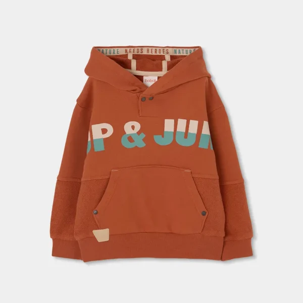 Sudadera felpa con capucha de niño