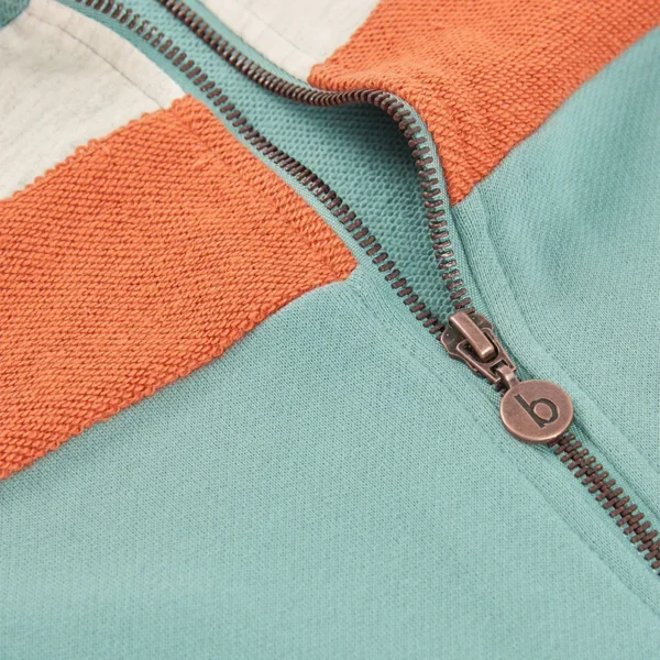 Chaqueta felpa con bandas de niño