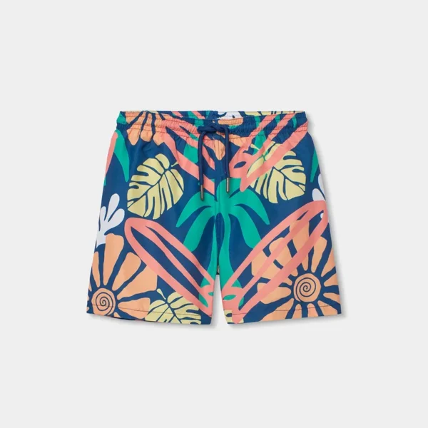 Bañador de tejido reciclado de niño