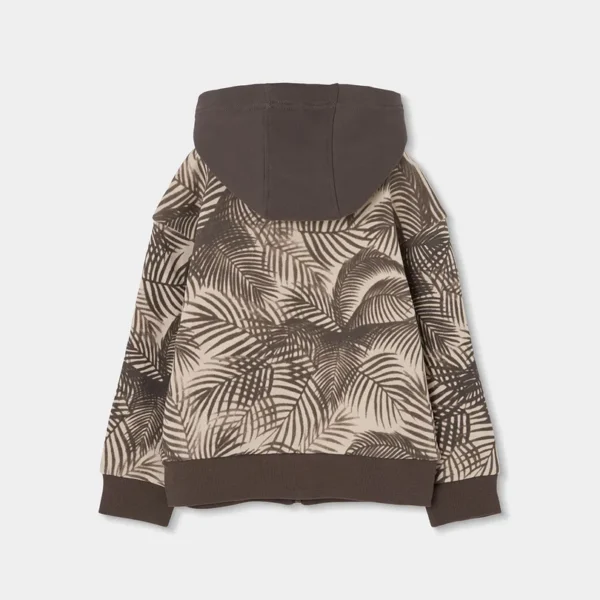 Chaqueta felpa con capucha de niño