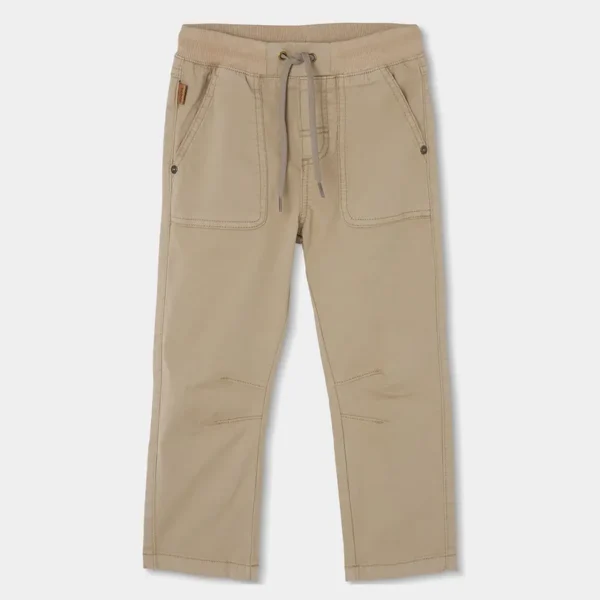 Pantalón gabardina elástica de niño