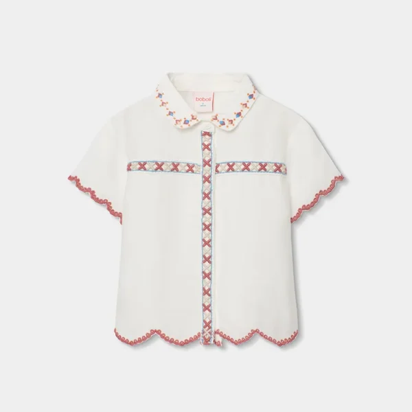 Camisa de tejido de niña