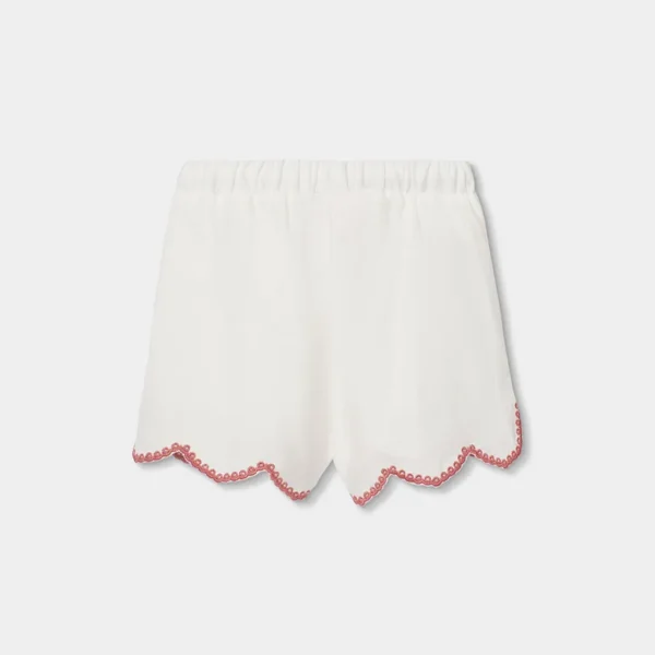 Bermudas de tejido de niña