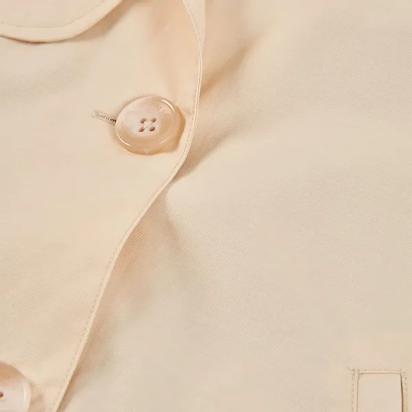 Gabardina tejido técnico de niña