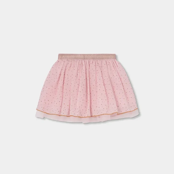 Falda gasa estampada de niña