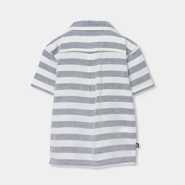 8230149782_b Camisa lino listada de niño