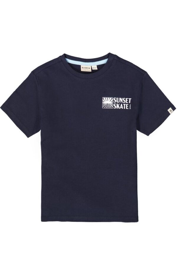 Camiseta azul oscuro