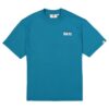 Camiseta verde-azul