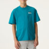 Camiseta verde-azul