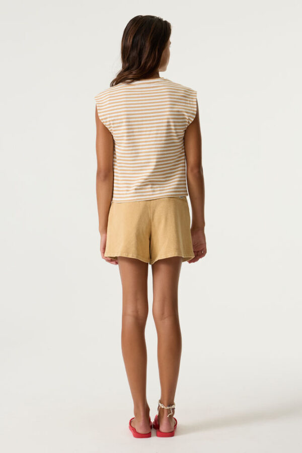 Pantalones cortos marrones de chándal