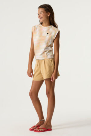 Pantalones cortos marrones de chándal