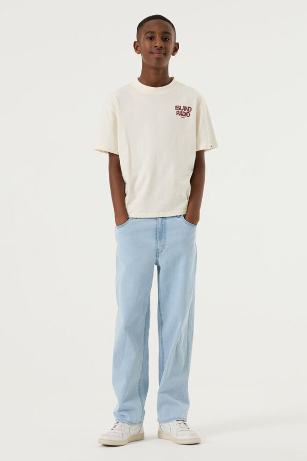 Camiseta blanquecina