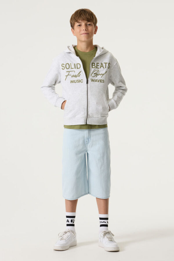 Sudadera con texto impreso