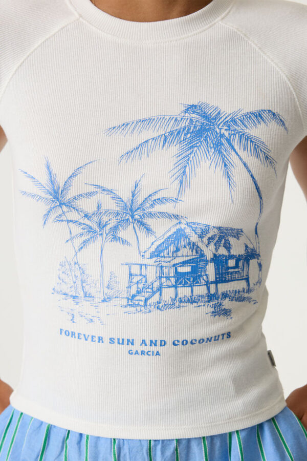 Camiseta con estampado