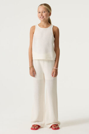 Pantalones con estructura jacquard