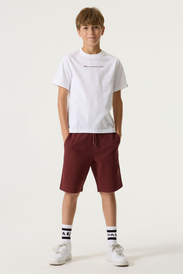 Camiseta blanca con estampado