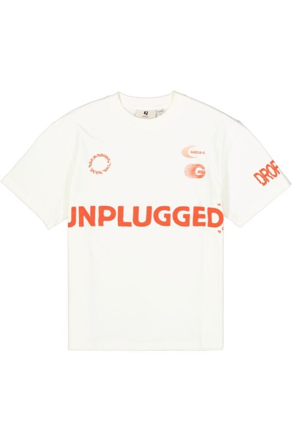 Camiseta con estampado de texto