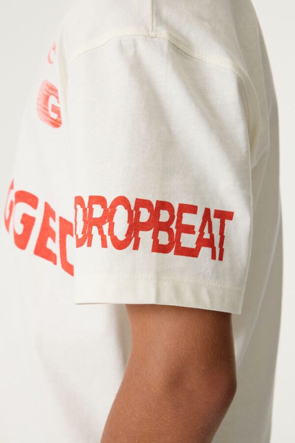 Camiseta con estampado de texto