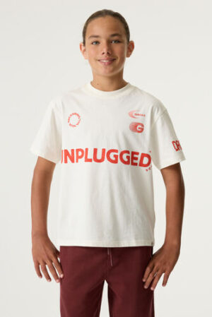 Camiseta con estampado de texto