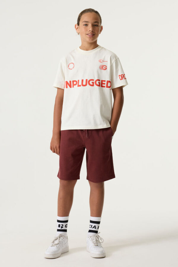 Camiseta con estampado de texto