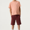 Pantalones deportivos rojo oscuro