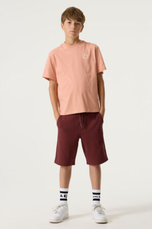Pantalones deportivos rojo oscuro