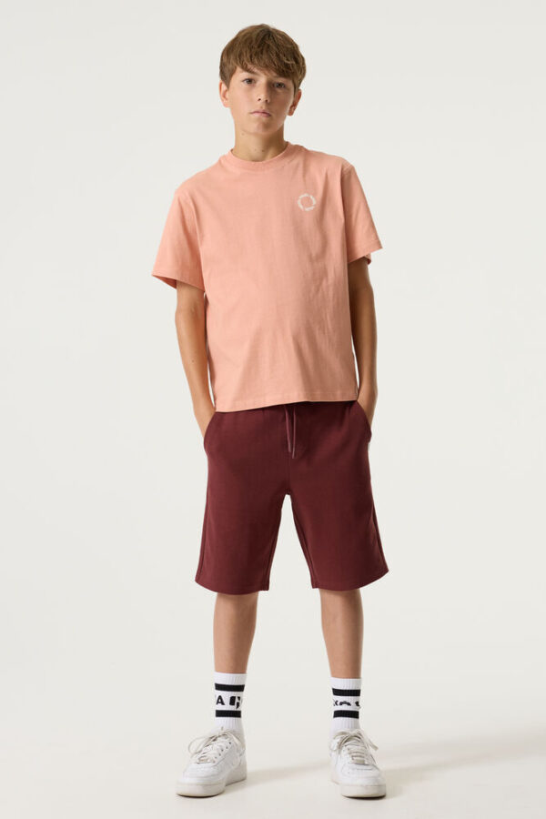 Pantalones deportivos rojo oscuro