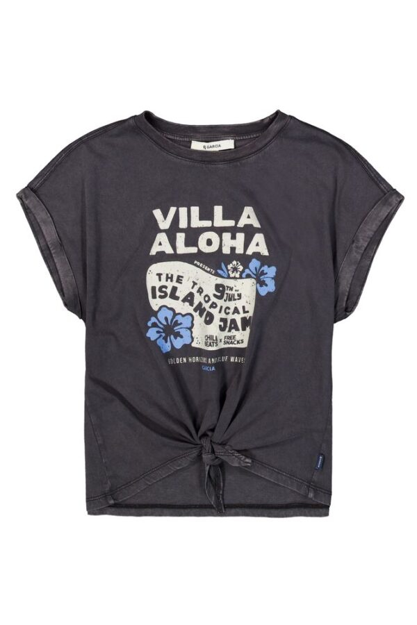 Camiseta gris oscuro